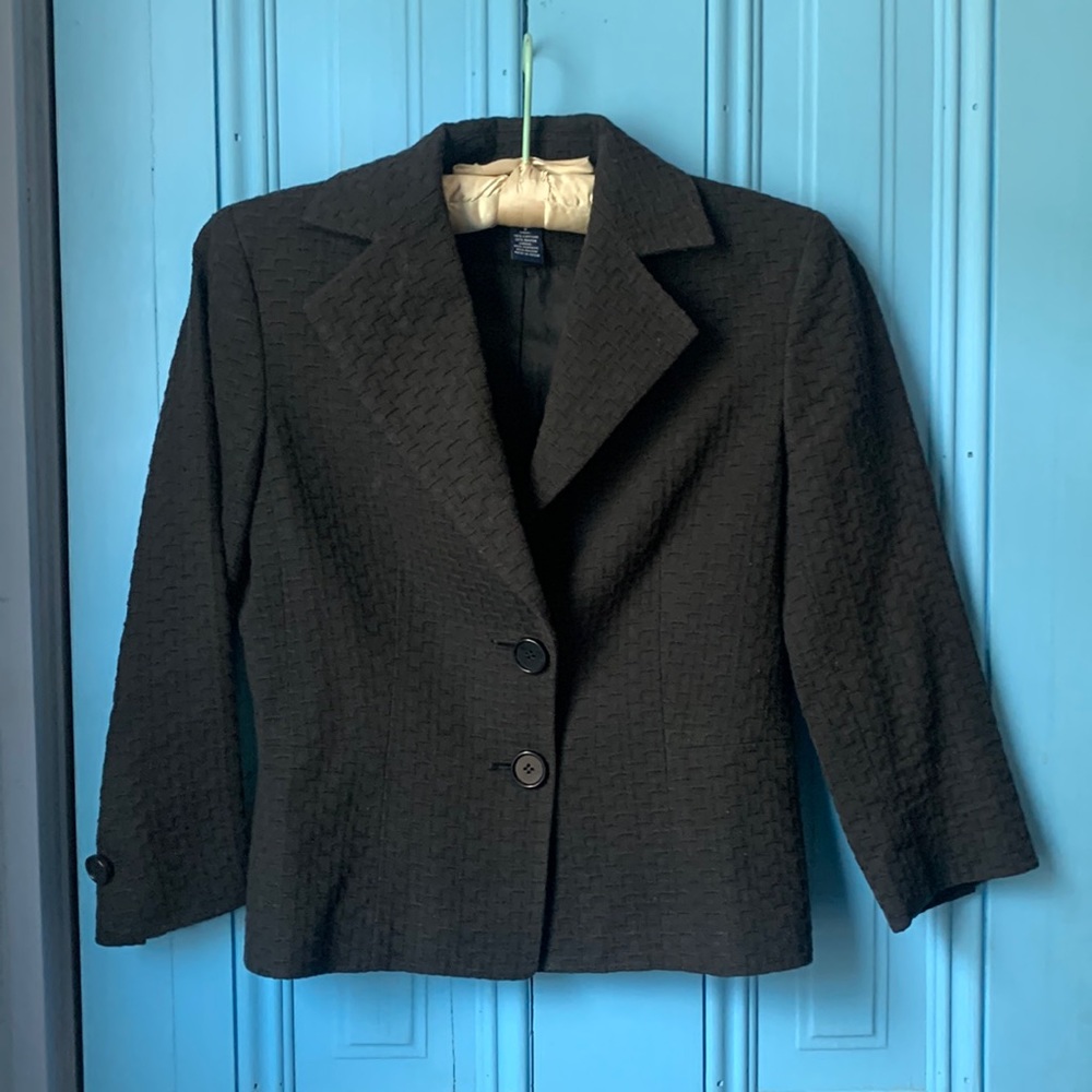 Ann Taylor cotton jacket.  Size 2.  3/4 sleeve.